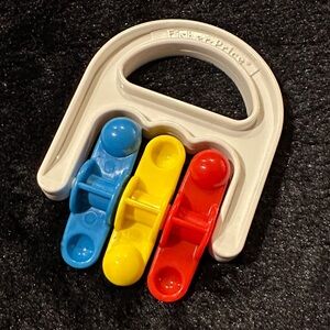 Vintage 90s Fisher Price Baby Flip Spinner 1479 toy